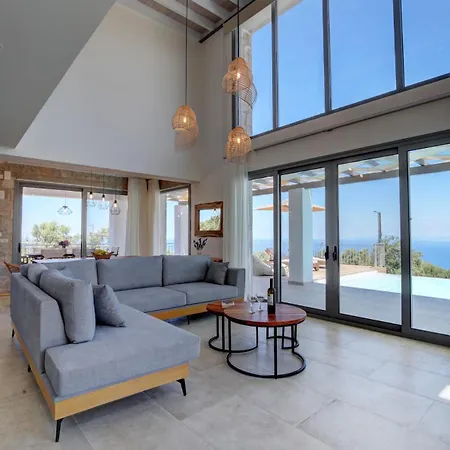 Holiday home Deluxe Eneri Pano Seaview-sunset Tsoukaladhes